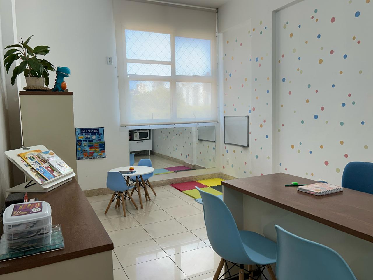 Espaço de atendimento da ALMA Psicopedagogia