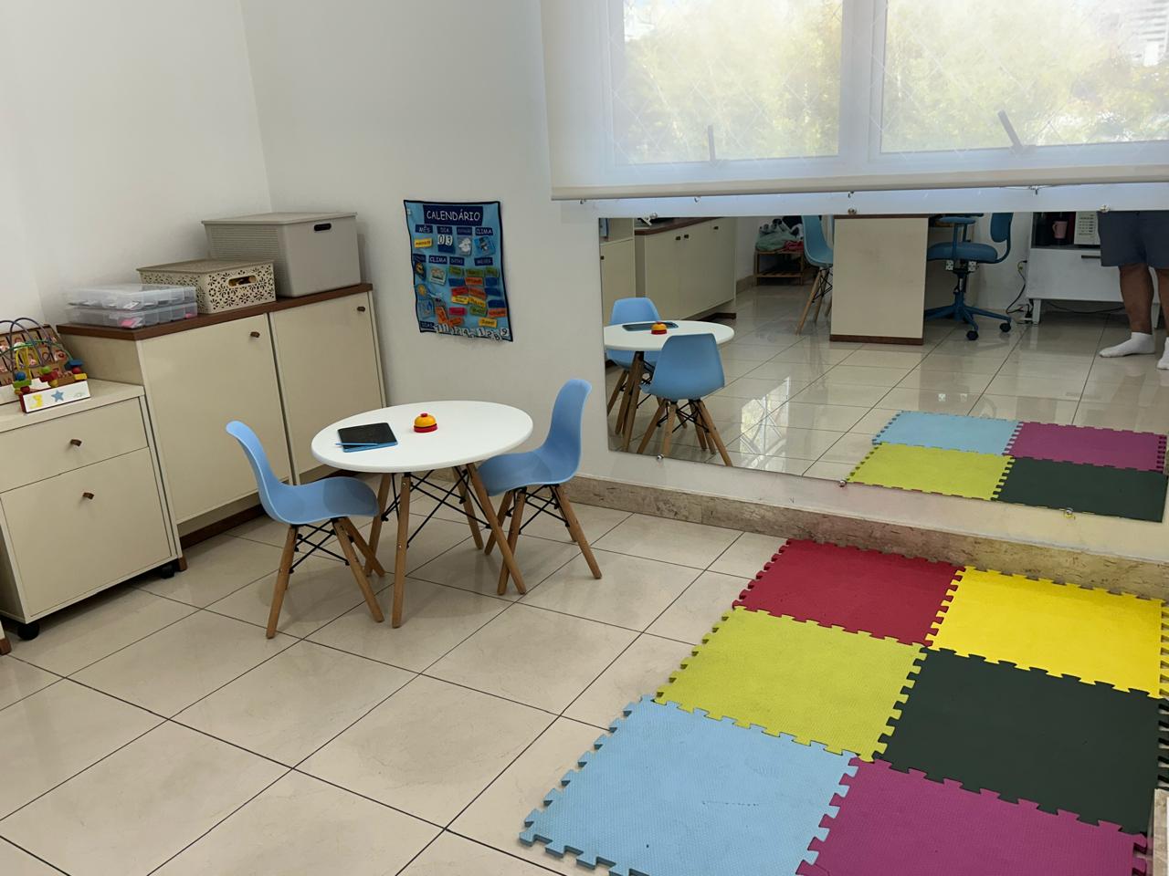 Espaço de atendimento da ALMA Psicopedagogia